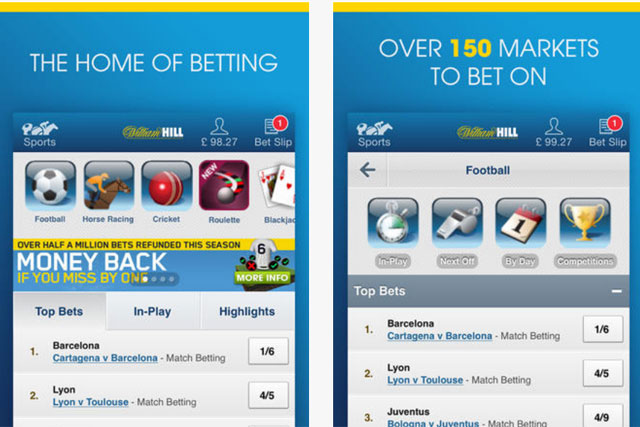 Willaim Hill app: firm's head marketer criticises the App Store's approval process