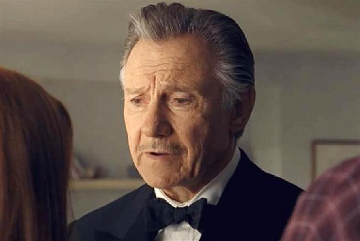 Harvey Keitel: stars in Direct Line campaign
