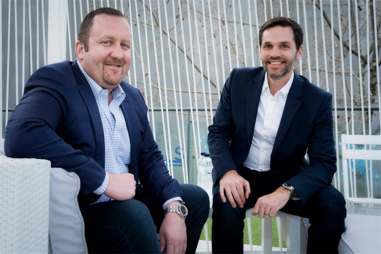 Bob Walczak (left) and Nicolas Bidon