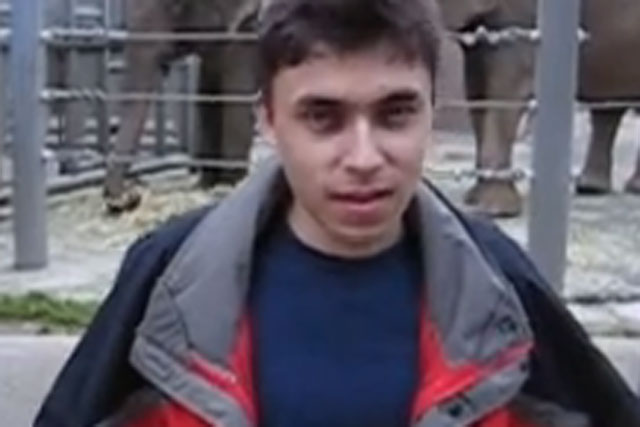 Jawed Karim: YouTube co-founder in the first clip shown on the video-sharing website