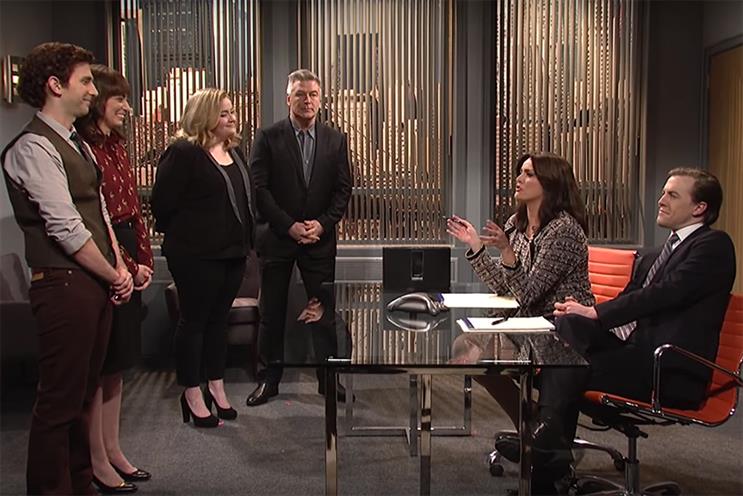 SNL mocks political ads from Super Bowl LI with bruising Cheetos sketch