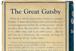 The Great Gatsby and personal branding