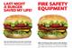 Fire brigade campaign tells people to get takeaways