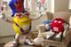 M&M characters test out 'British' costumes in Jubilee ad