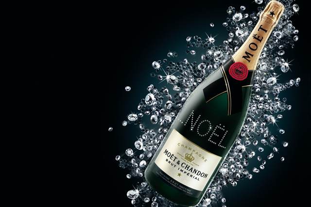 Moet & Chandon: highest share of voice