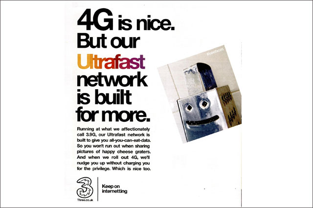 Three: ads banned for misleading 3.9G speed claims