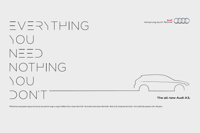 Audi: A3 ad campaign by BBH