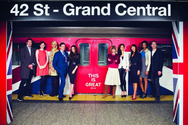 Great: British fashion campaign