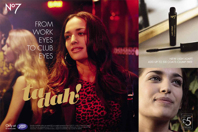 Boots No7: 'tah dah!' campaign