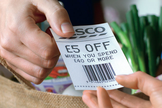 Tesco offer translates as 'give us your weekly shop, and we'll give you a fiver'