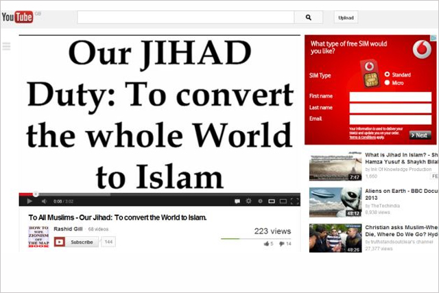 YouTube: the Daily Mail questions the use of ads on the site