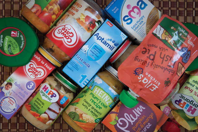 Baby food and milk: Total sales predicted to be up 9% on last year