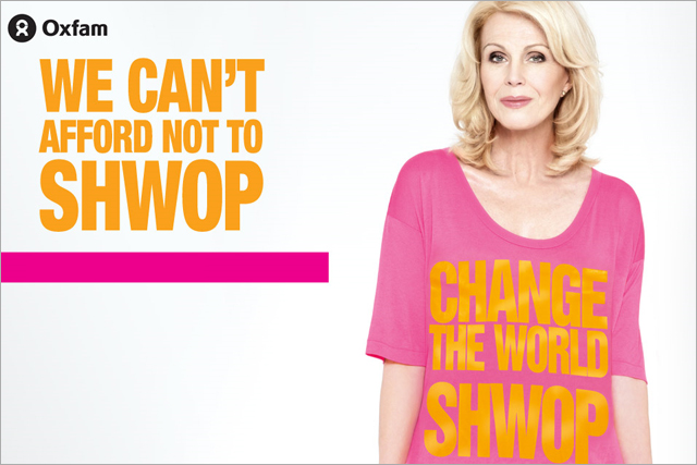 Joann Lumley: backs the M&S shwop campaign