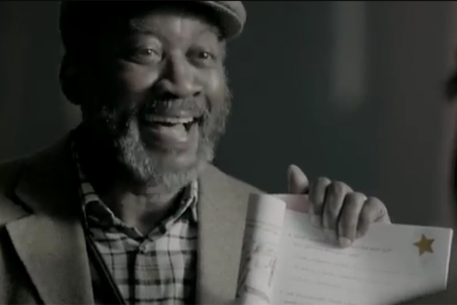 Bell's: a father learns to read so he can enjoy his son's book