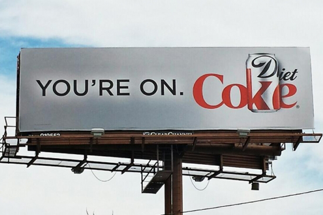Coke's new slogan appears to tell New Yorkers 'You're on Coke'