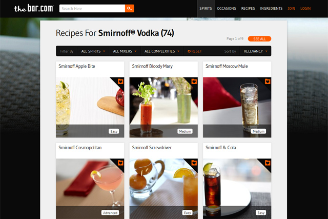 thebar.com: Diageo aims to tap into the trend of mixing drinks in the home