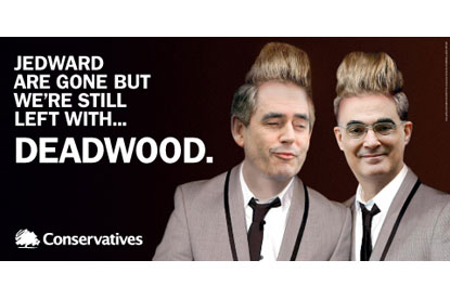 Tories...Jedward poster