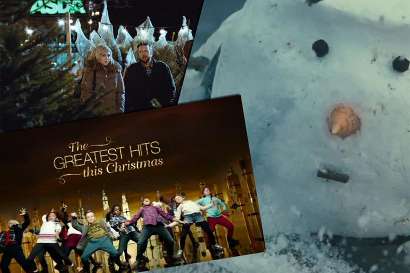 The top three Christmas ads as voted by NetMums
