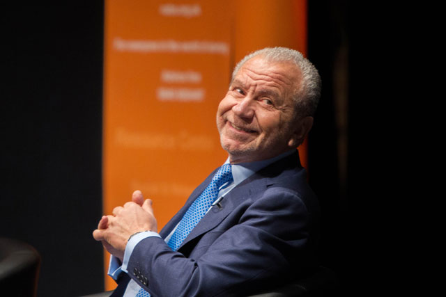 Lord Sugar: discusses advertising and the media at Nabs