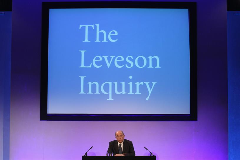 Leveson: Cameron is under pressure to implement his recommendations. Credit: Getty Images