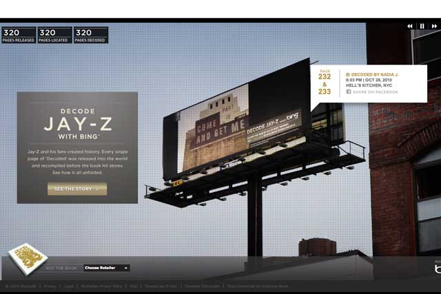 Decode Jay-Z with Bing