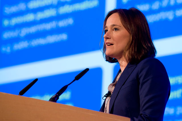 Jenny Grey: executive director for government communications