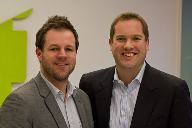 Momentum: Allan Cobb and Simon White are among those promoted at the agency