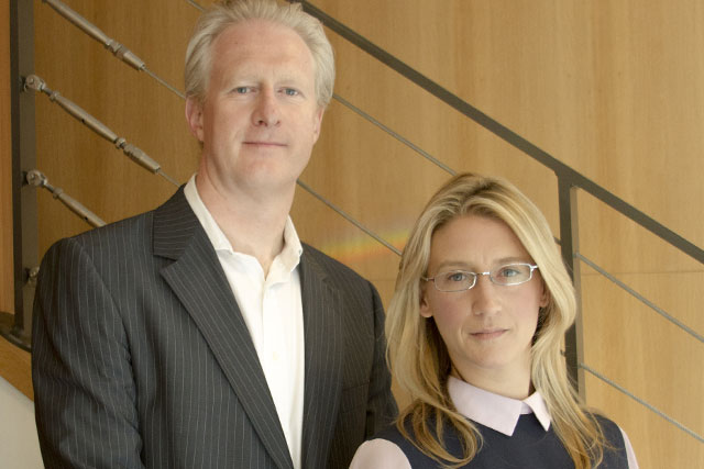 New colleagues: Russ Lidstone and Leila Bartlam of Havas Worldwide London