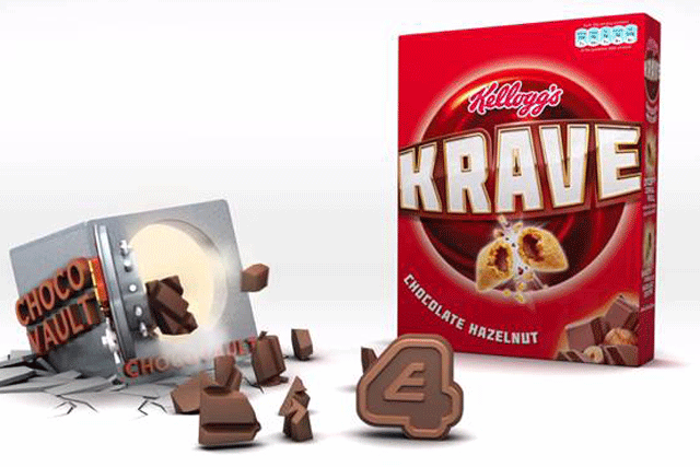 Krave: Kellogg will promote brand through E4 and Facebook