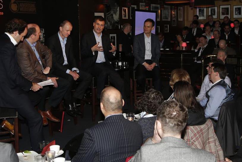 Weve panel: (left to right) Jones, Laurence, Swantee, Dunne and Sear