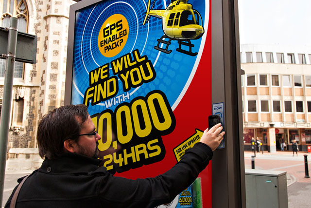 Nestlé: runs GPS-fitted chocolate bars competition