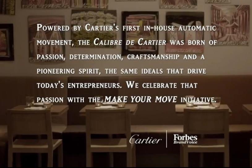 BrandVoice: the platform integrates content from brands with Forbes’ editorial