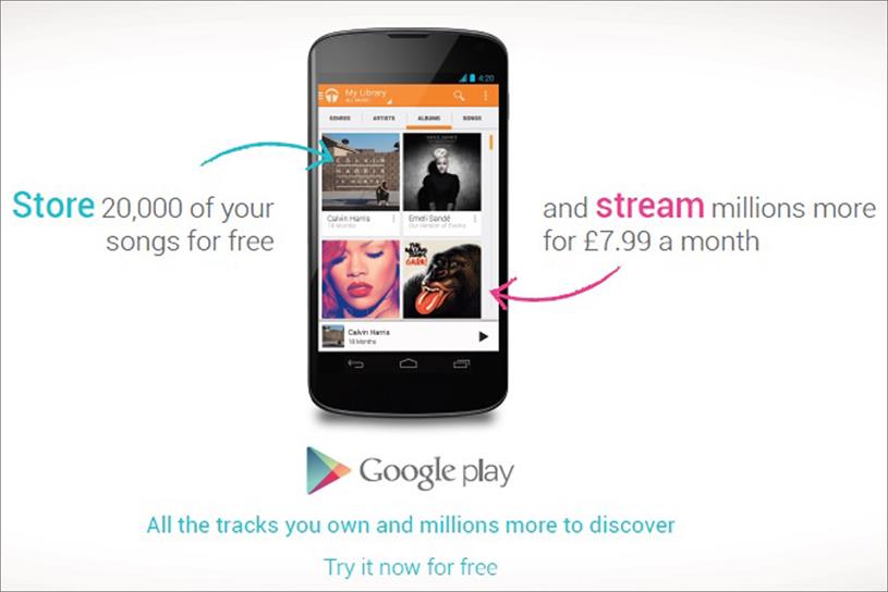 Google: launches drive to promote its Play Music All Access streaming service