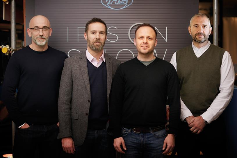 Iris (l-r): McIlrath, Bell, Noble and Millner