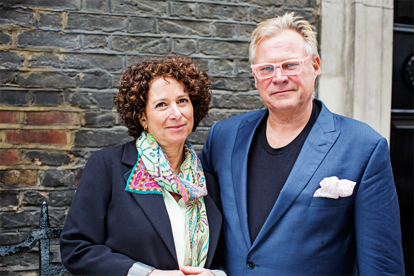 Pointblank: Mellors (right) will oversee creative output in the UK office alongside Greene