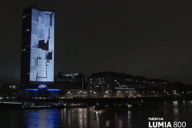Inferno: lights up London for Nokia campaign