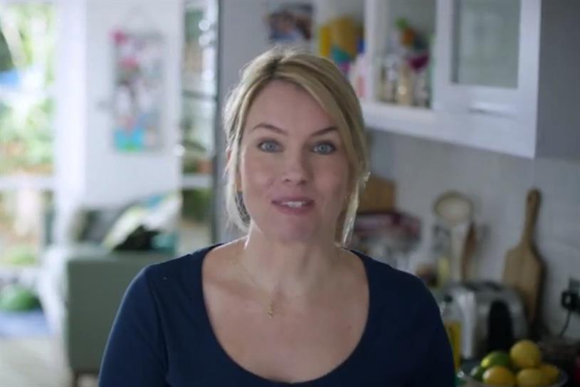 Becky Wiggins: stars in Sainsbury's campaign