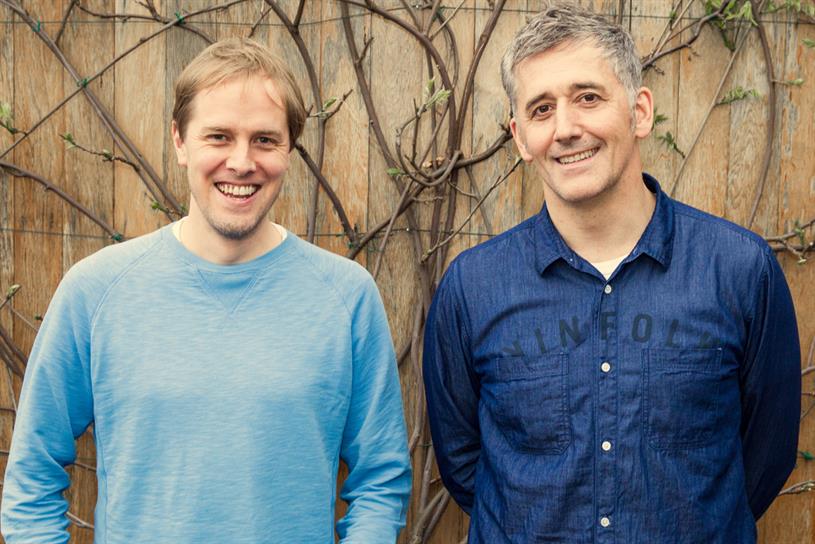 Tait (l) and Davidson: will be co-ECDs at Wieden & Kennedy London when Papworth steps down