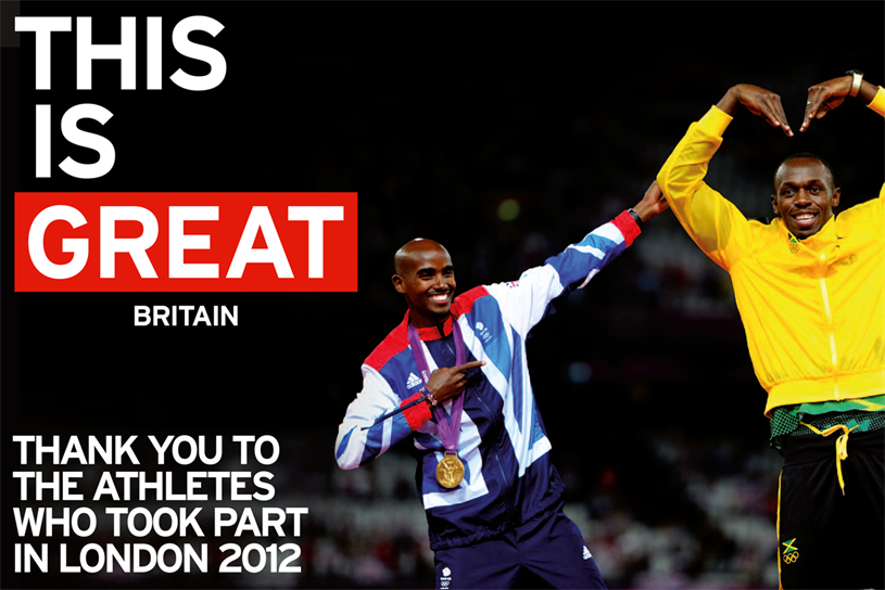 VisitBritain: the tourism body’s ‘Great’ campaign was created by non-roster agency Mother