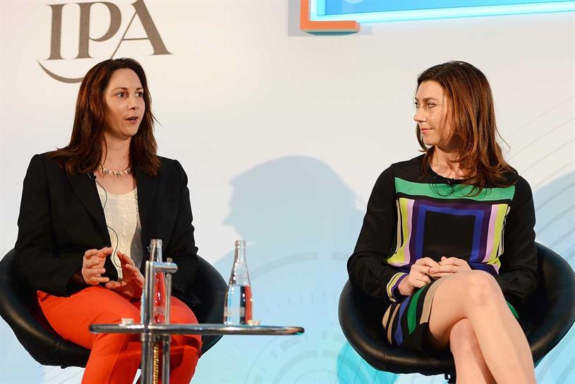 L'Oreal: Gayle Noah (l) and Lindsay Pattison