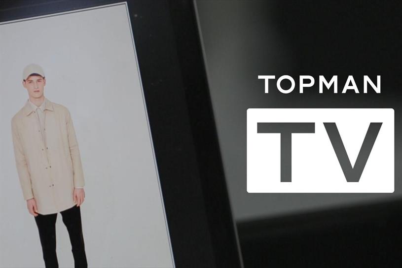 Topman: launched a YouTube channel, Topman TV, last year