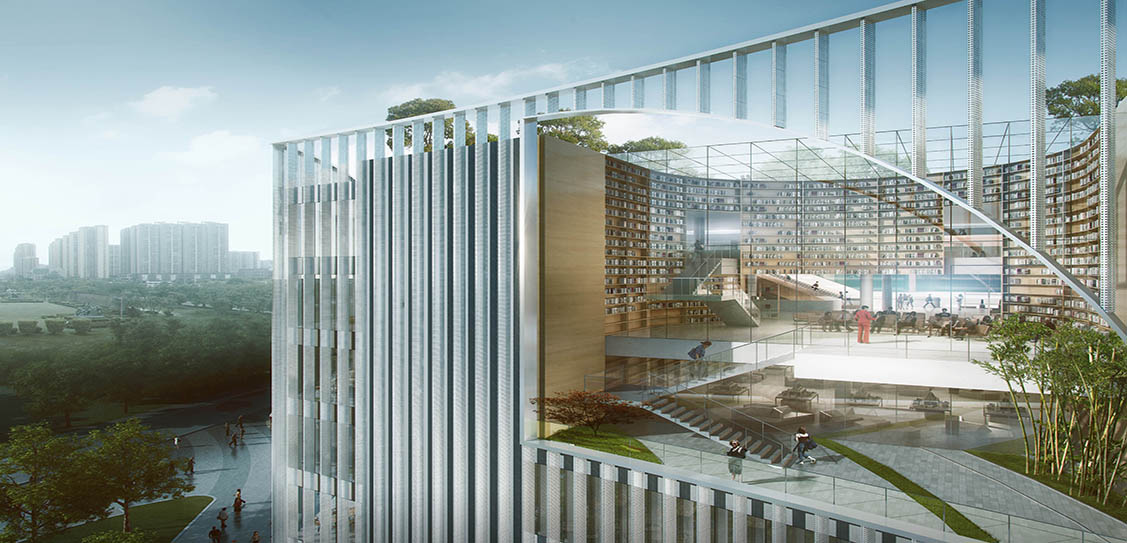 Shenzhen Book City by Cultural Architecture
