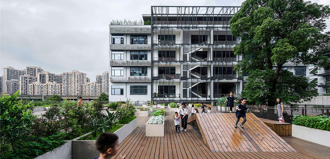 The Planting Terrace and The Experience Pavilion - Mozhao Architects