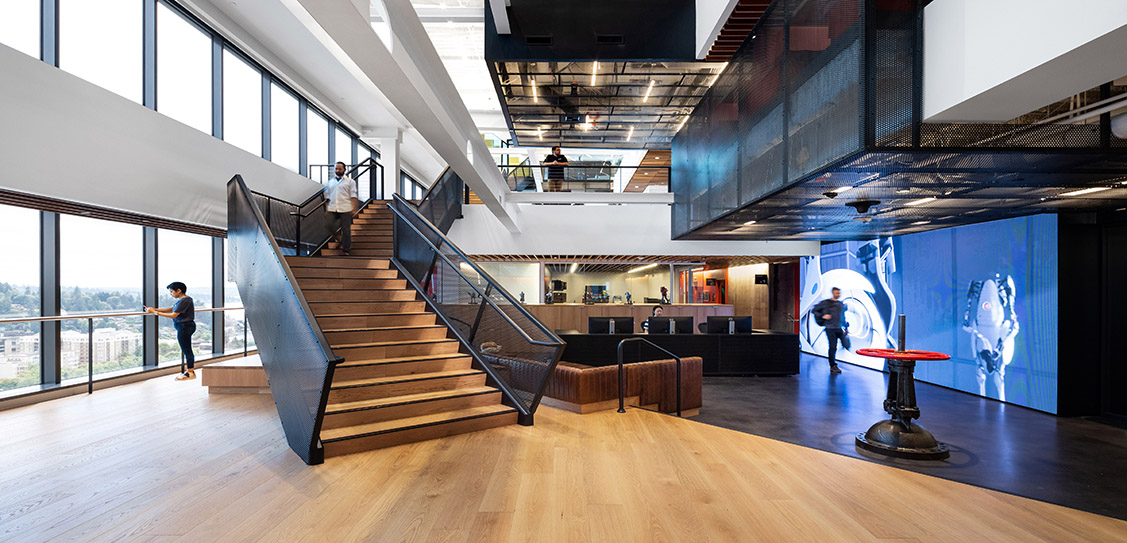 Valve Headquarters by Clive Wilkinson Architects (Design Architect) and