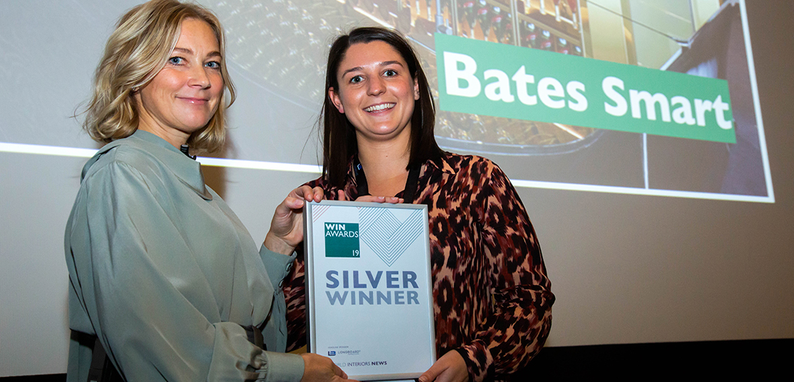 The Silver award goes for Bates Smart in the Sports Stadiums & Sports Centres category