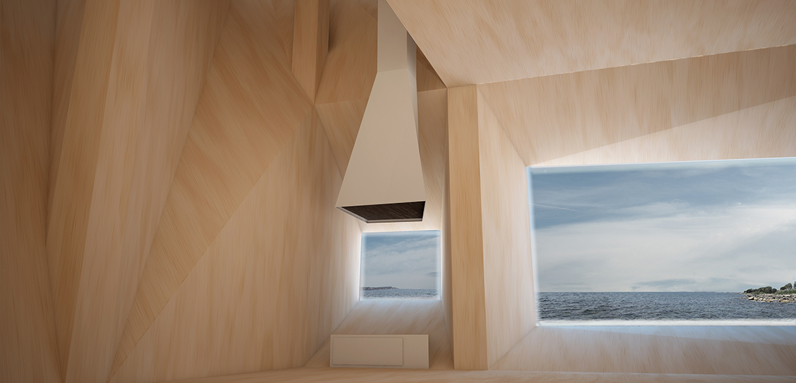 Periscope (Siracusa, Italy, 2012), a house overlooking the Mediterranean Sea. Project by AION (Aleksandra Jaeschke
and Andrea Di Stefano).