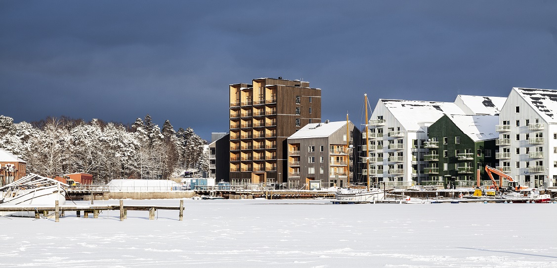 C.F. Møller Architects designed Kajstaden in Sweden. Picture: Nikolaj Jakobsen