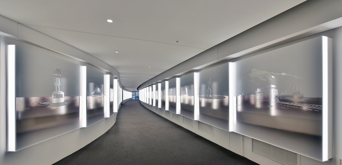 Lightemotion created the lighting design at the Canadian Museum of History. Picture: Gordon King