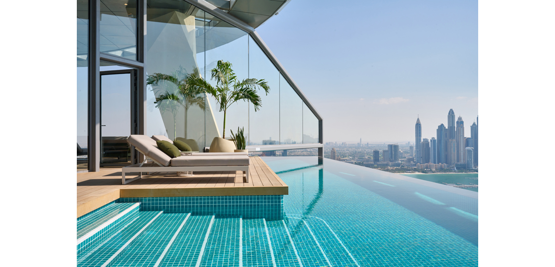 AURA SKYPOOL Dubai, Juliet Dunne