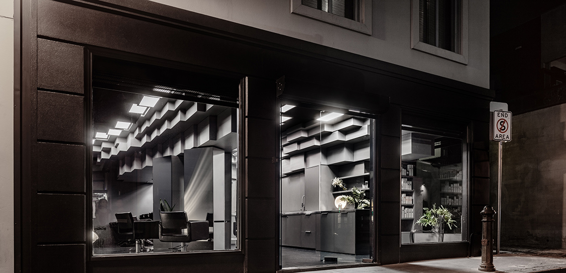 Zowie Evans Hairdressing - Cheah Saw Architecture, Images: Trevor Mein